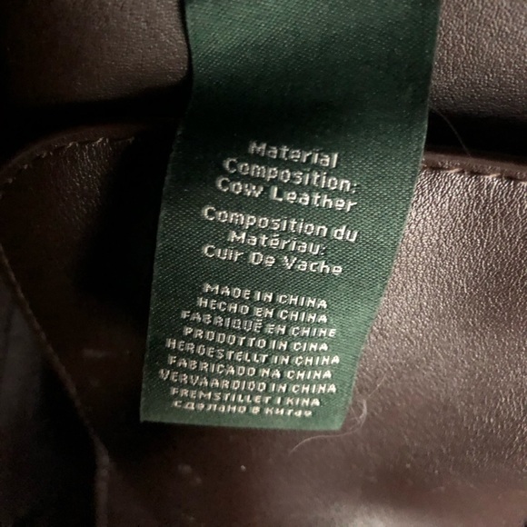 Lauren by Ralph Lauren leather shoulder bag - Picture 3 of 4